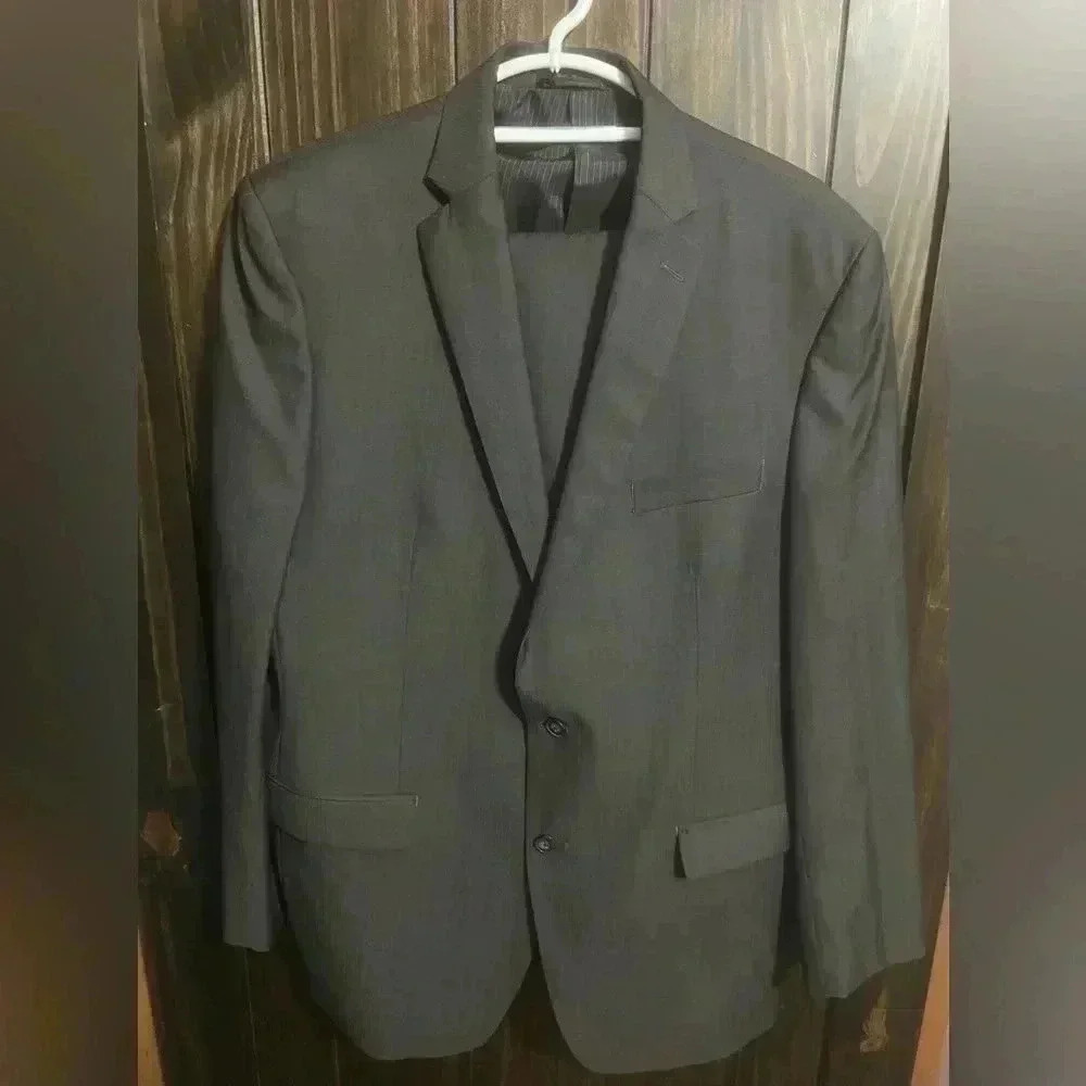Calvin Klein Dark Gray Suit